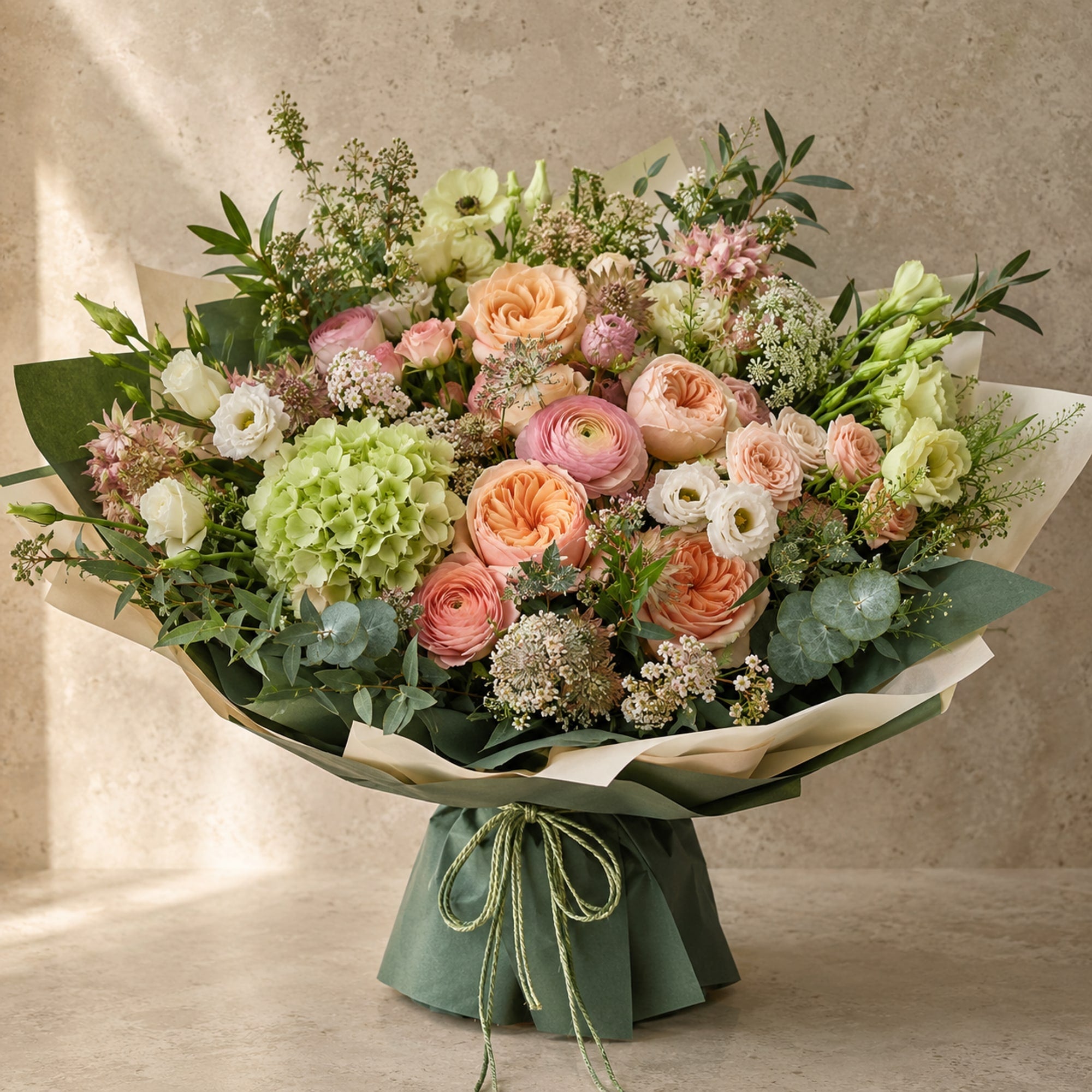 Luxury IFIORA bouquet for premium flower delivery in Warsaw, Poland.
