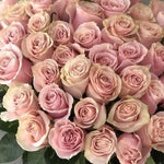 Close-up: Pink rose bouquet