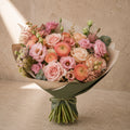 Dream Bloom Bouquet — main product photo of blush, peach, soft pink bouquet for delivery in Warsaw, Poland by IFIORA.