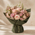 For Her Blush Bouquet — main product photo of blush, soft pink bouquet for delivery in Warsaw, Poland by IFIORA.