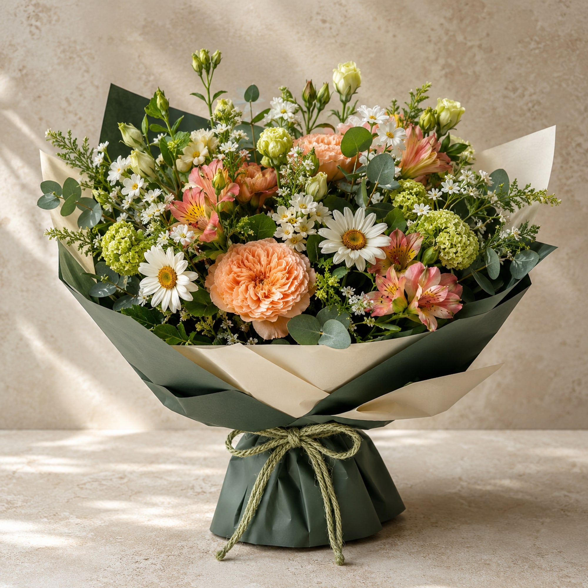 Same-Day Classic Bouquet — main product photo of florist-selected seasonal palette bouquet for delivery in Warsaw, Poland by IFIORA.